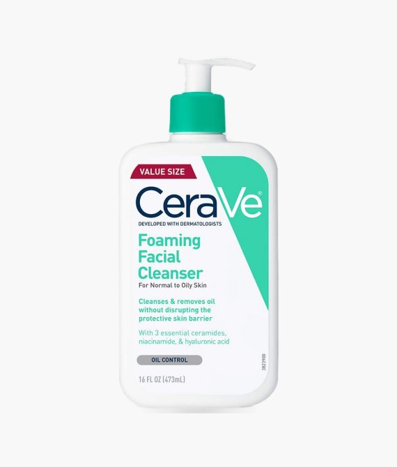 CeraVe Limpiador Facial Foaming 473 ml